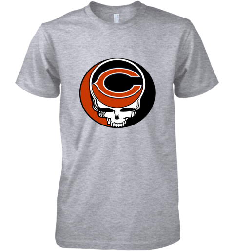 Team Chicago Bears X Grateful Dead Logo Band T-Shirt - T-shirts