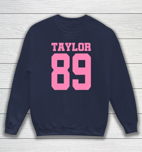 Pink Numbers Taylor 89 Sweatshirt 2