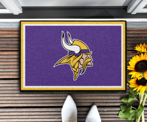Minnesota Vikings NFL Team Spirit Doormat