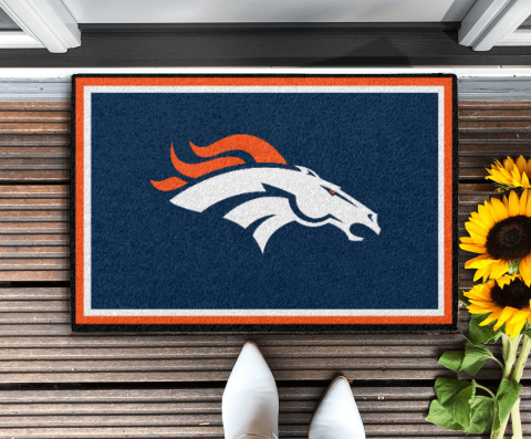 Denver Broncos NFL Team Spirit Doormat