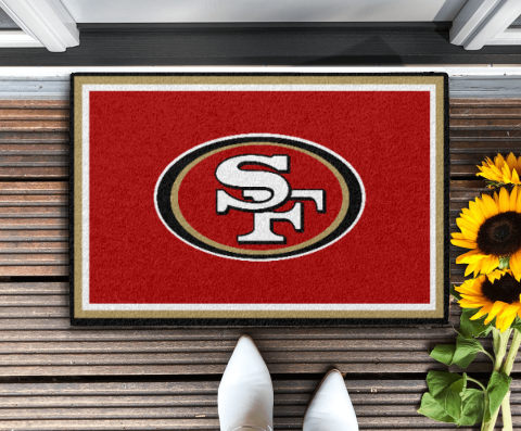 San Francisco 49ers NFL Team Spirit Doormat