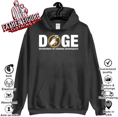 DOGE Department of Gooning Enthusiasts Hoodie