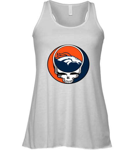NFL Team Denver Broncos x Grateful Dead Logo Band Racerback Tank
