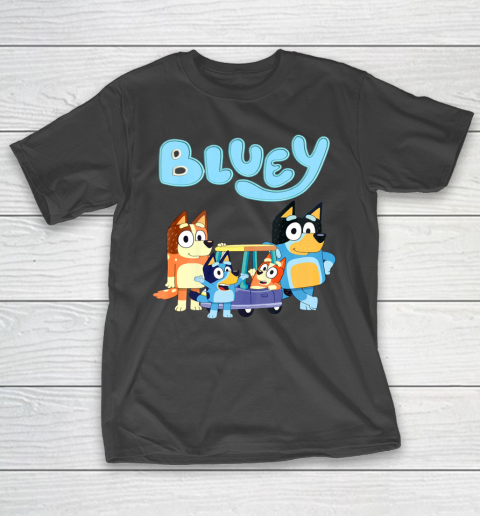 Bluey Dad Mum Love Father's Day Mother's Day T-Shirt