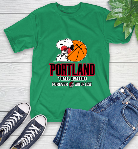 NBA The Peanuts Movie Snoopy Forever Win Or Lose Basketball Portland Trail Blazers_000 7