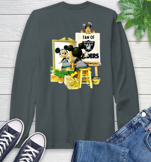 NFL Football Oakland Raiders Mickey Drawing Shirt 60