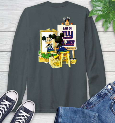 NFL Football New York Giants Mickey Drawing Shirt 60