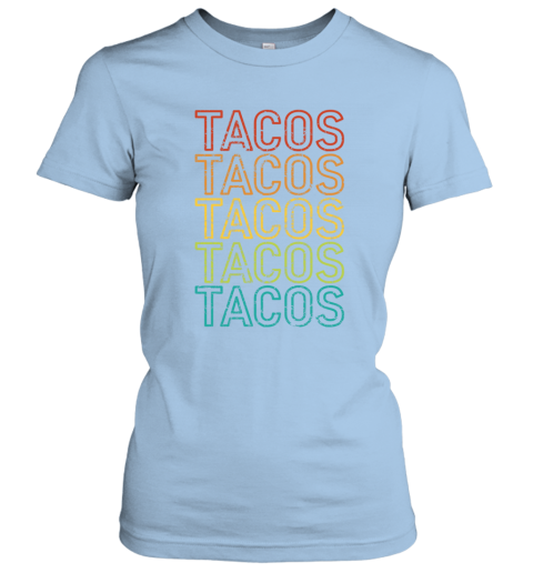 yo0w vintage mexicantacos ladies t shirt 20 front light blue