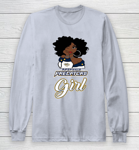 Nashville Predators Girl NHL Long Sleeve T-Shirt 6