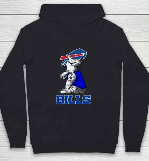 NFL Football My Cat Loves Buffalo Bills Youth Hoodie