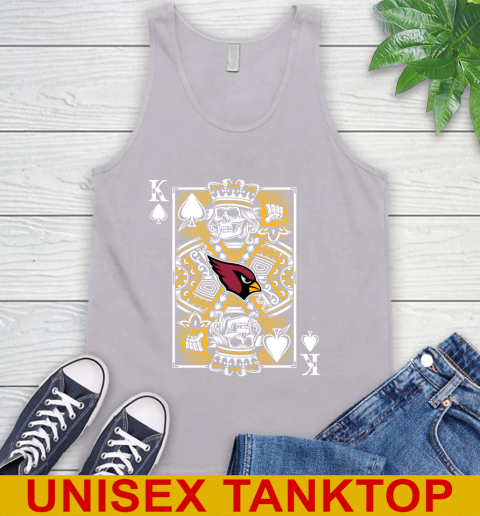 Arizona Cardinals NFL Football The King Of Spades Death Cards Shirt Tank Top 3