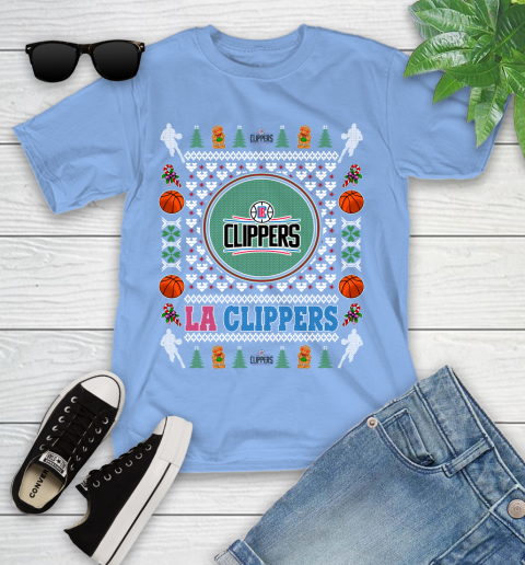LA Clippers Merry Christmas NBA Basketball Loyal Fan Ugly Shirt 114