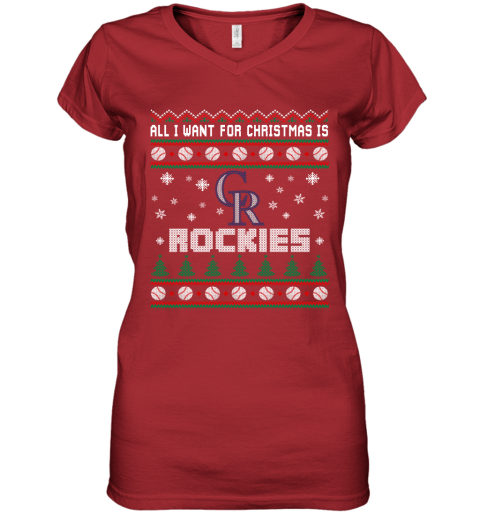 Colorado Rockies Merry Christmas To All And To Rockies A Good Season MLB  Baseball Sports T Shirt - Freedomdesign