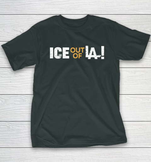 ICE Out Of LA Youth T-Shirt 3
