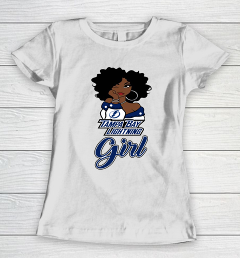 Tampa Bay Lightning Girl NHL Women's T-Shirt 3