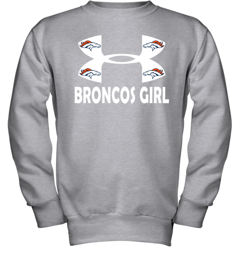 Under armour hotsell broncos sweatshirt