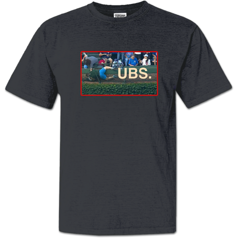 Cubs Basket Man Premium Dyed Heavyweight T-Shirt
