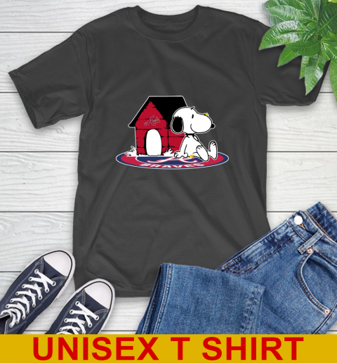 MLB Baseball Atlanta Braves Snoopy The Peanuts Movie Shirt T-Shirt 2