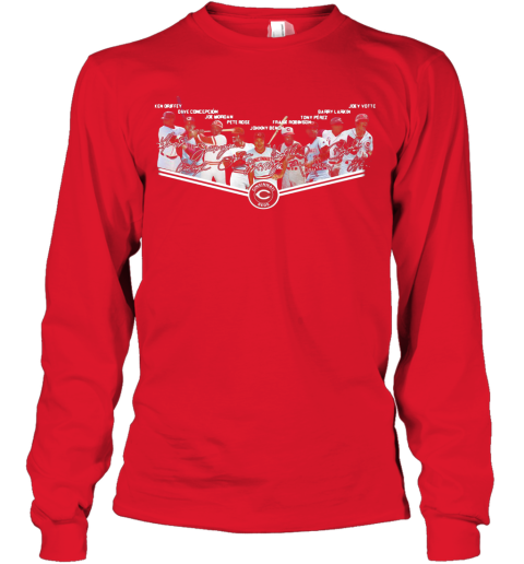 cincinnati reds long sleeve t shirt