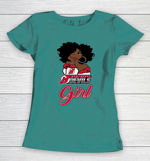 New Jersey Devils Girl NHL Women's T-Shirt 12