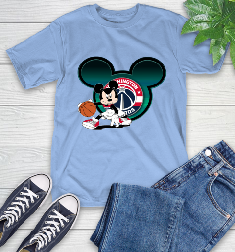NBA Washington Wizards Mickey Mouse Disney Basketball T-Shirt 11