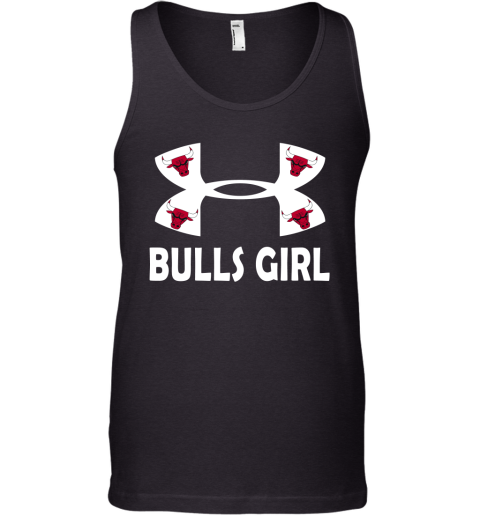 NBA Chicago Bulls Girl Under Armour Basketball Sports POkOFA8PYtp unisex tank 17 95 151514 front black