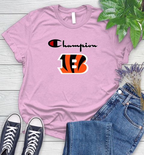 NFL Football Cincinnati Bengals Champion Shirt Women's T-Shirt 8