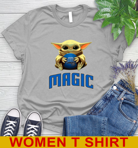 NBA Basketball Orlando Magic Star Wars Baby Yoda Shirt 93