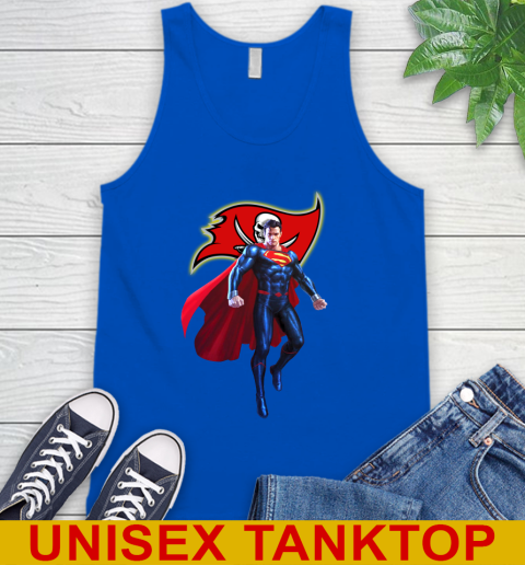 NFL Superman DC Sports Football Tampa Bay Buccaneers Tank Top 5