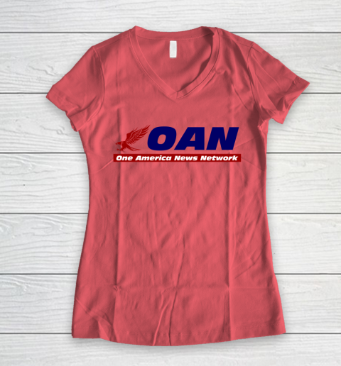 Mike Gundy OAN t shirt  Oan t shirt meaning Women's V-Neck T-Shirt 3