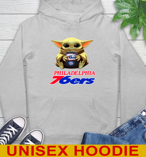 NBA Basketball Philadelphia 76ers Star Wars Baby Yoda Shirt 18