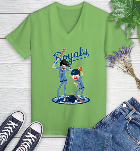 MLB Kansas City Royals Rick And Morty Baseball 87