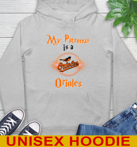 MLB Baseball Harry Potter My Patronus Is A Baltimore Orioles Hoodie 6