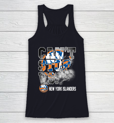 NHL New York Islanders Hockey Can't Stop Vs Racerback Tank 7