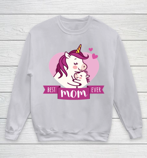 Mother's Day Funny Gift Ideas Apparel  Best Mom Ever T Shirt Youth Sweatshirt 3