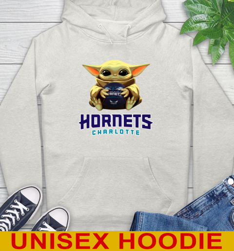 NBA Basketball Charlotte Hornets Star Wars Baby Yoda Shirt 24
