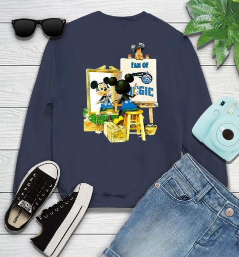 NBA Basketball Orlando Magic Mickey Drawing Shirt 26