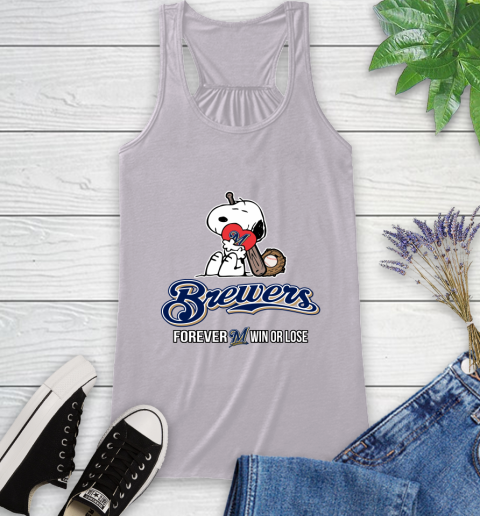 MLB The Peanuts Movie Snoopy Forever Win Or Lose Baseball Milwaukee Brewers 41