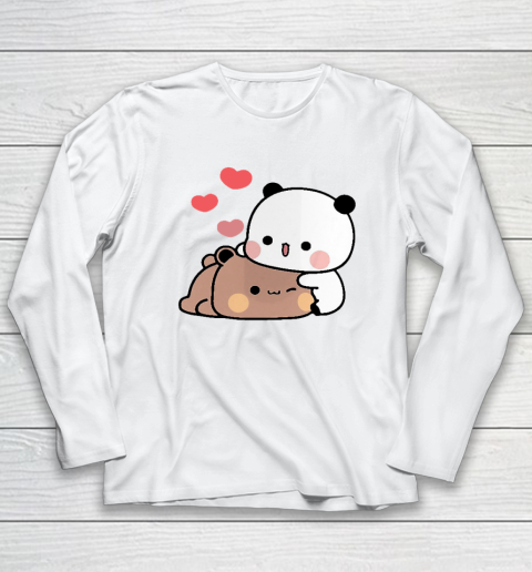 Panda Bear Hug Bubu Dudu Valentines Day's Long Sleeve T-Shirt
