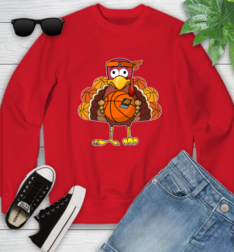 Phoenix Suns Turkey thanksgiving day Youth Sweatshirt 9