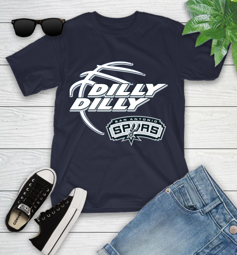 NBA San Antonio Spurs Dilly Dilly Basketball Sports Youth T-Shirt 3