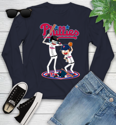 MLB Philadelphia Phillies Rick And Morty Baseball 127