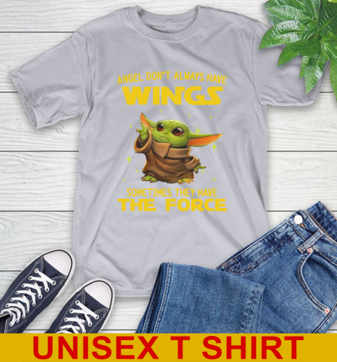 Baby Yoda Angel Don't Always Have Wings They Have The Force Shirt 5