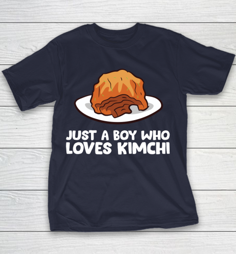 Just a Boy Who Loves Kimchis Funny Kimchi Youth T-Shirt 2