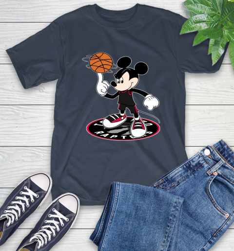 NBA Basketball Toronto Raptors Cheerful Mickey Disney Shirt not broken the mould T-Shirt 4