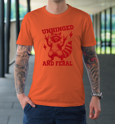 Unhinged And Feral Raccoon T-Shirt 2