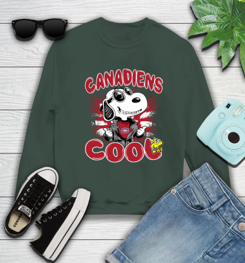 NHL Hockey Montreal Canadiens Cool Snoopy Shirt Sweatshirt 12