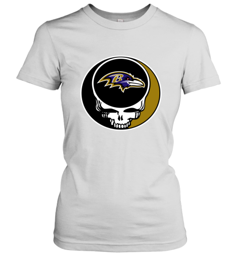 NFL Baltimore Ravens Grateful Dead Rock Band Football Sports - Rookbrand