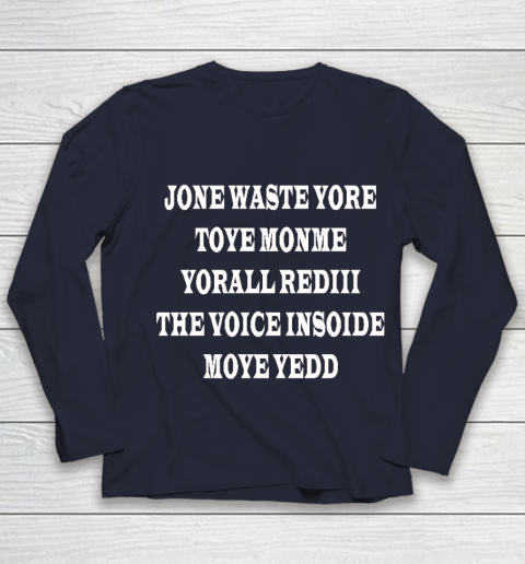 Jone Waste Your Time Youth Long Sleeve 2