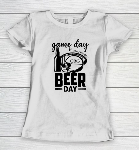 Football And Beer Day Women's T-Shirt